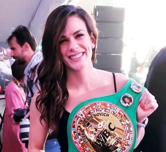 Jelena Mrdjenovich WBC Emeritus Champion