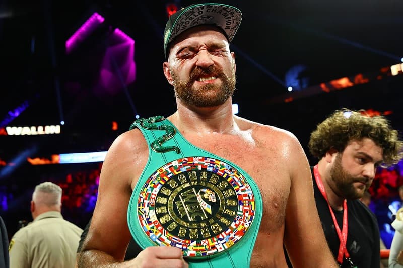 Tyson Fury Cut Maya Belt