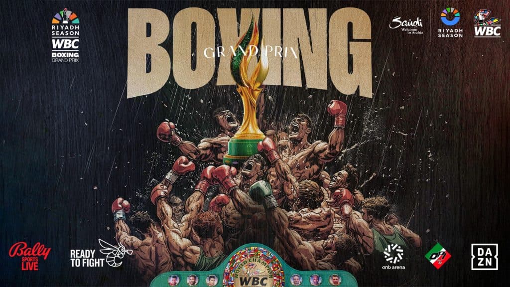 WBC Grand Prix Boxing Cartoon Poster