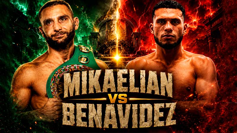 David Benavidez vs Noel Mikaelian