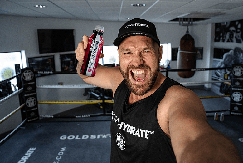 Tyson Fury Wow Hydrate