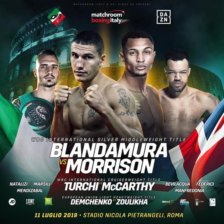 Emanuele Blandamura vs Marcus Morrison
