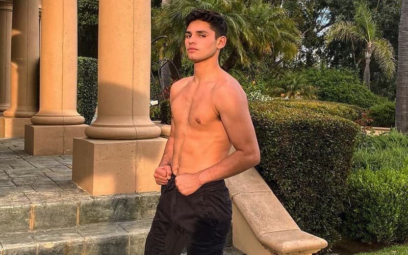 Ryan Garcia Outside House
