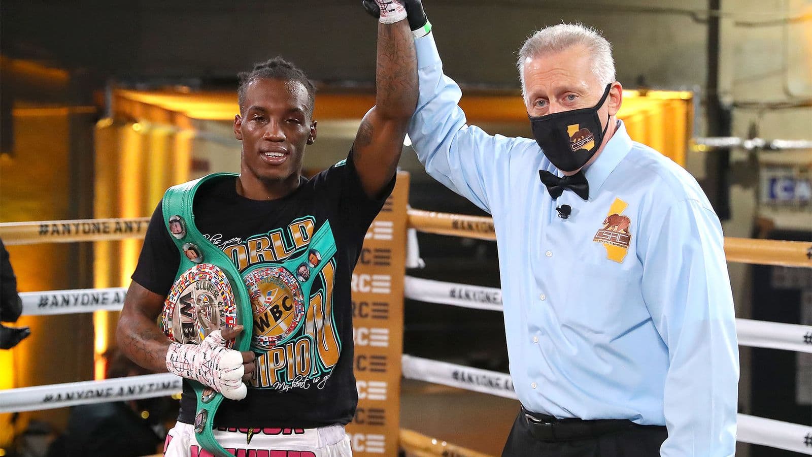O Shaquie Foster WBC Silver Title
