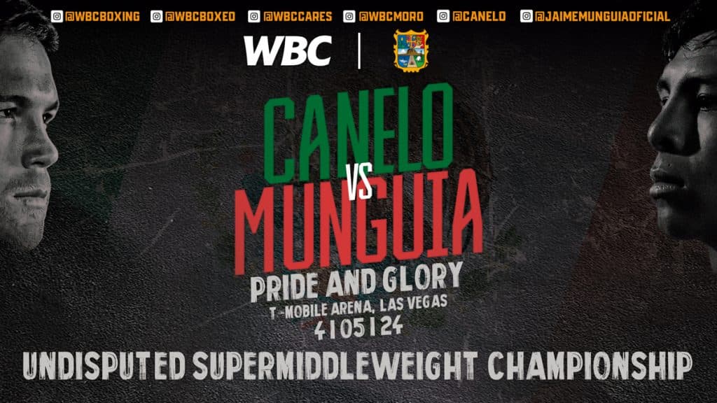 Canelo vs Jaime Munguia WBC Poster
