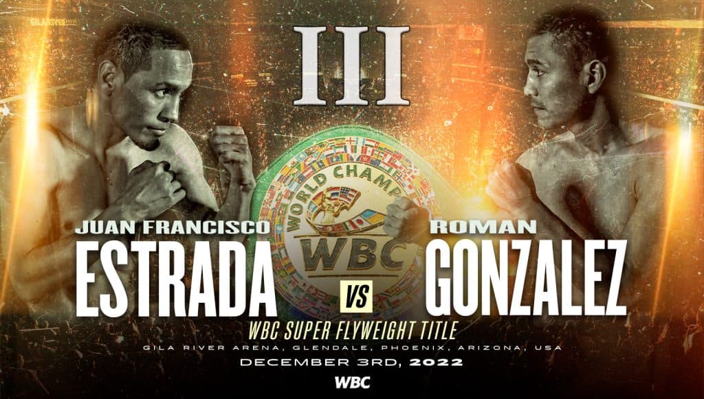 Juan Francisco Estrada vs Roman Chocolatito Gonzalez WBC Poster