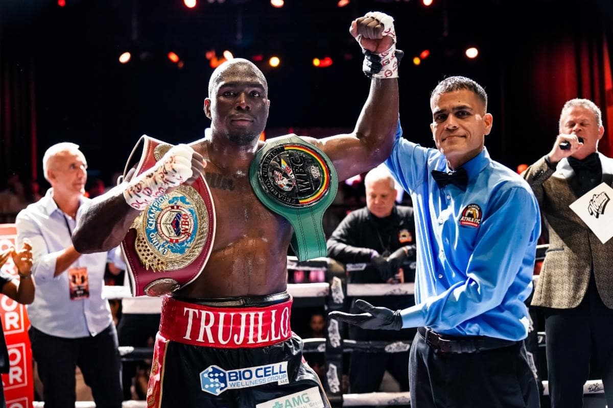 Gustavo Trujillo WBO WBC Titles