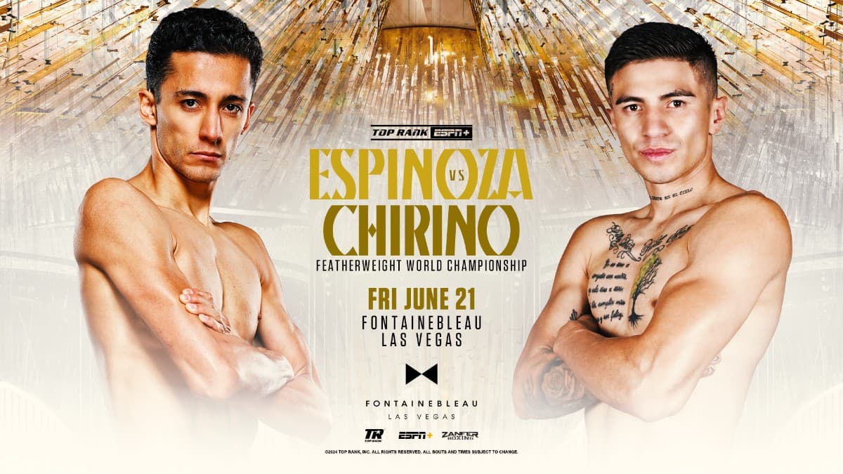 Rafael Espinoza vs Sergio Chirino