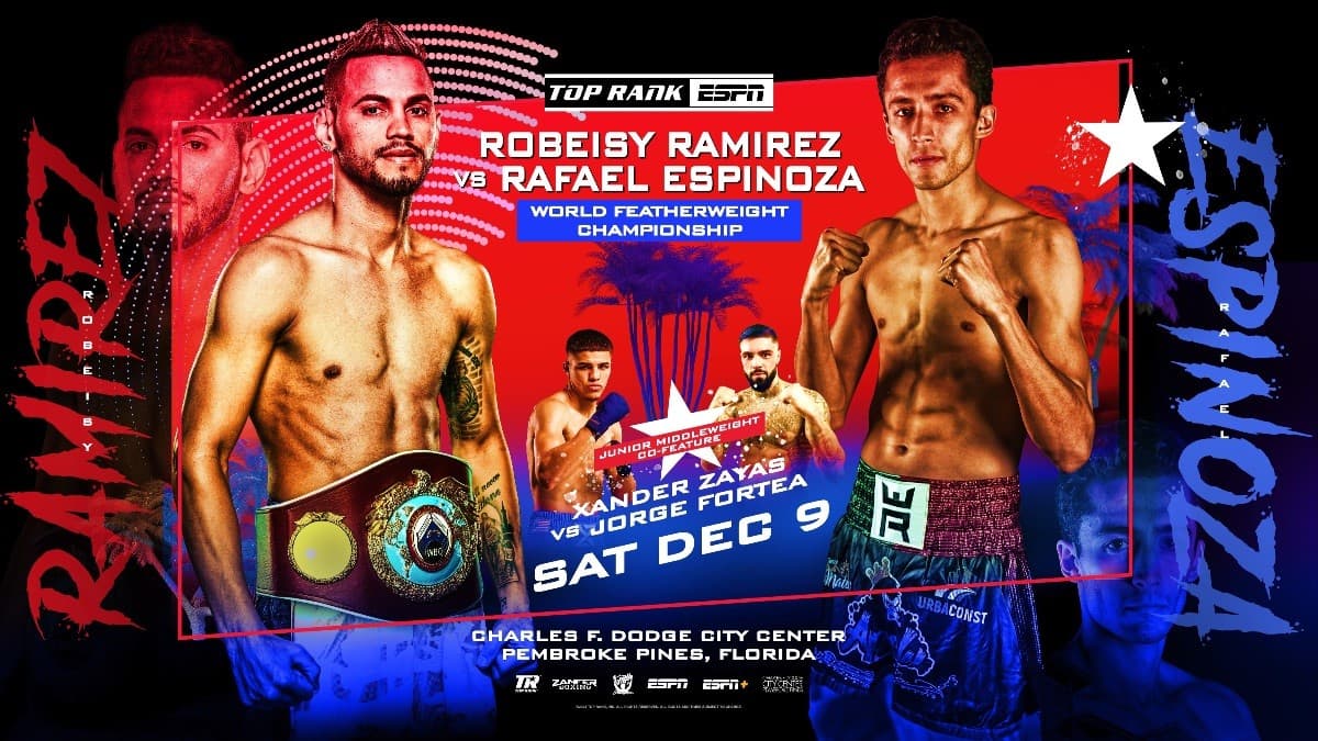 Robeisy Ramirez vs Rafael Espinoza