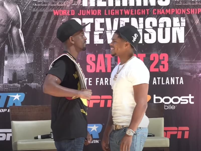 Jamel Herring vs Shakur Stevenson Face Off