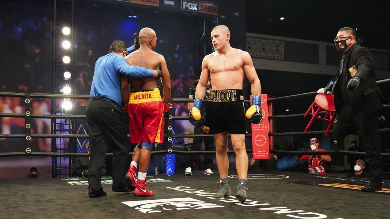 Boxing Stanionis vs Gonzalez Fight Night43