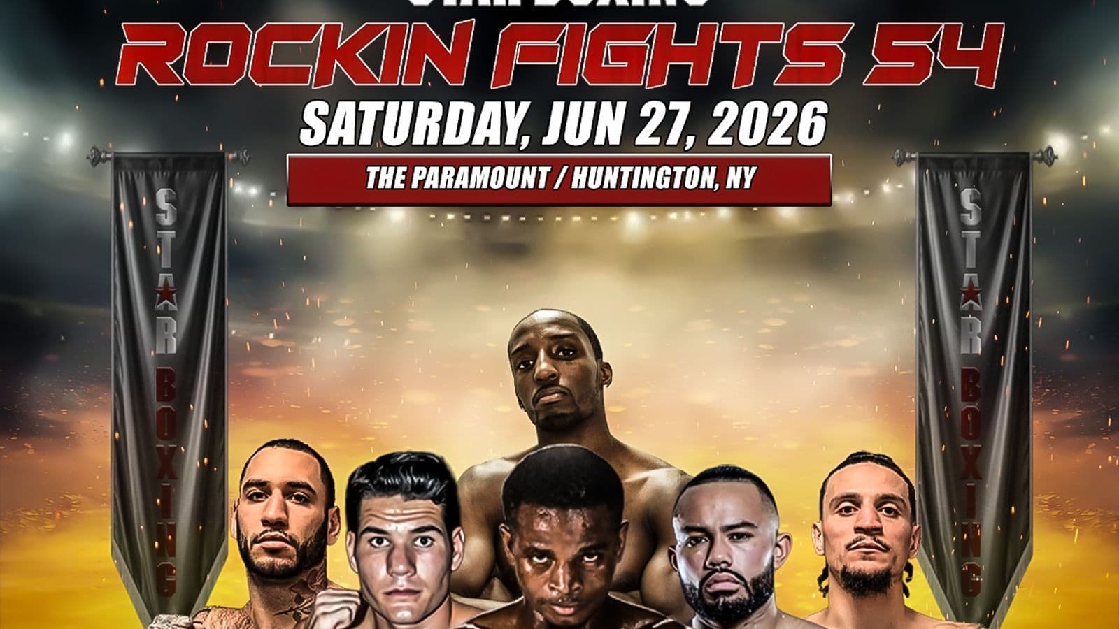 Star Boxing Rockin Fights 54 Poster