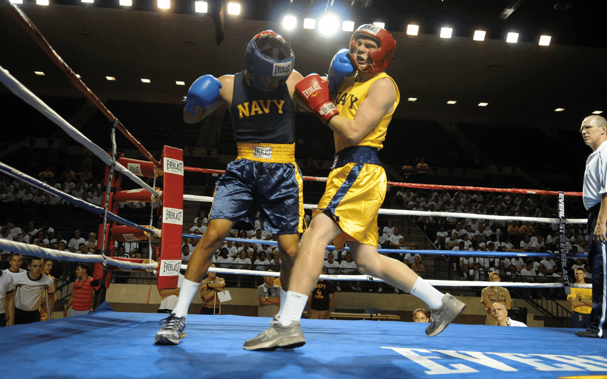 Navy Boxing Fight