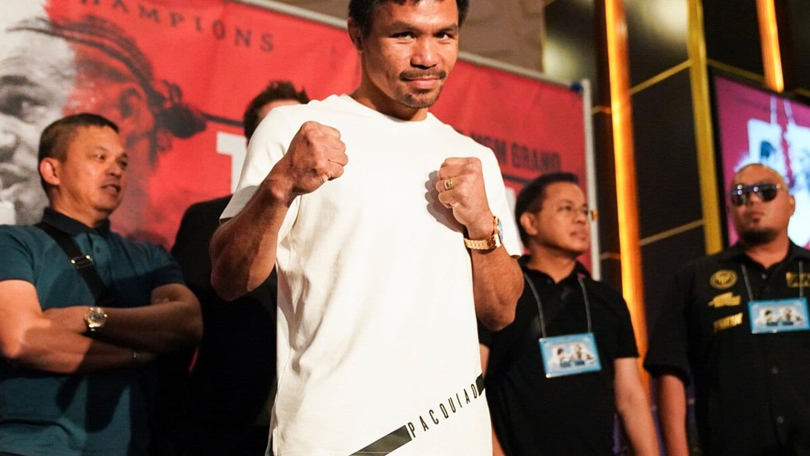 Manny Pacquiao vs Thurman Press Conference