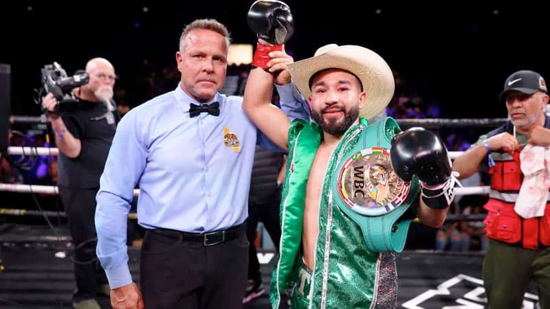 Tito Sanchez WBC Continental Latin Super Bantamweight Title