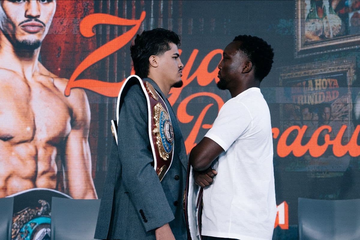 Xander Zayas vs Abass Baraou Face Off