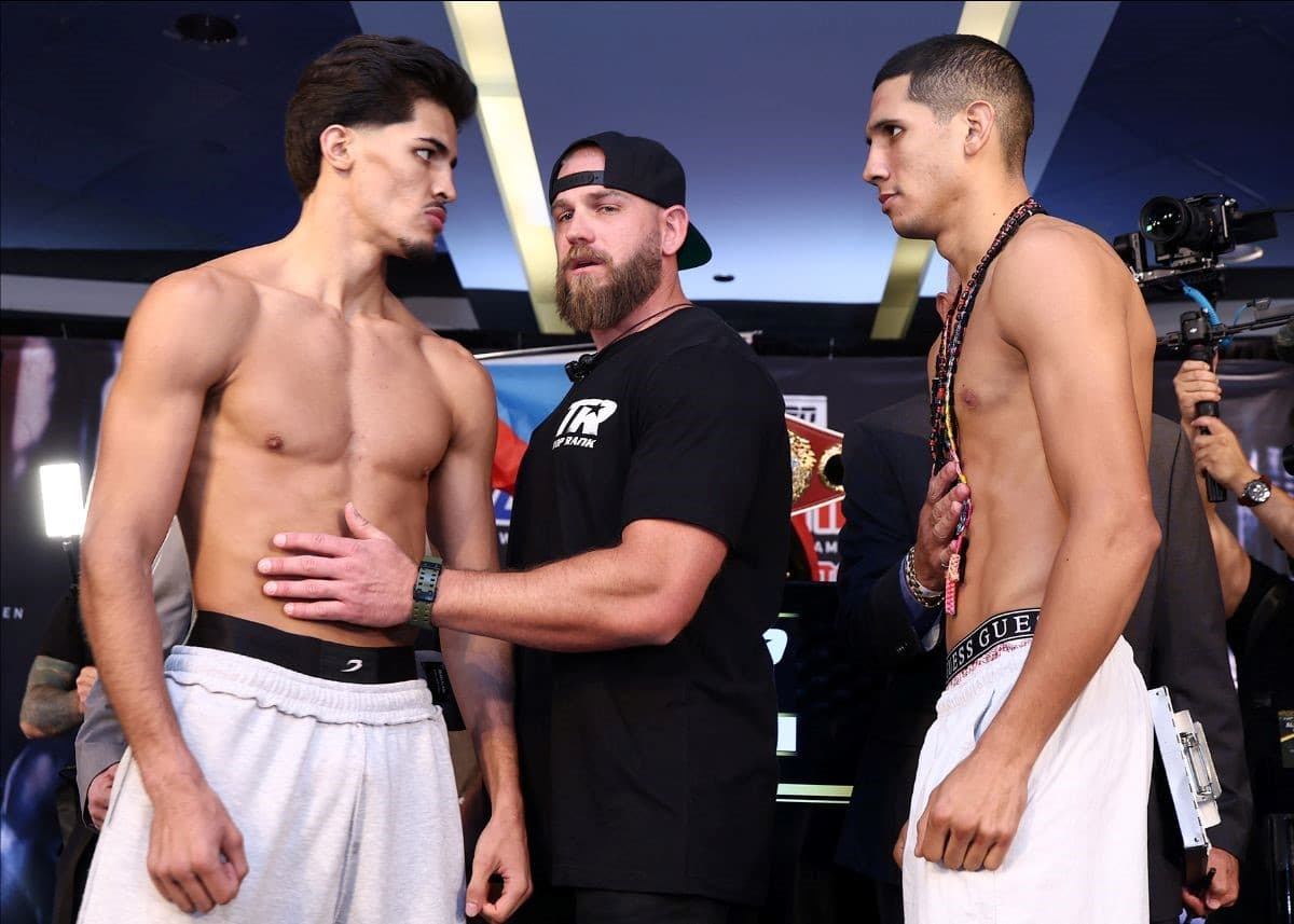 Xander Zayas vs Jorge Garcia Weighin