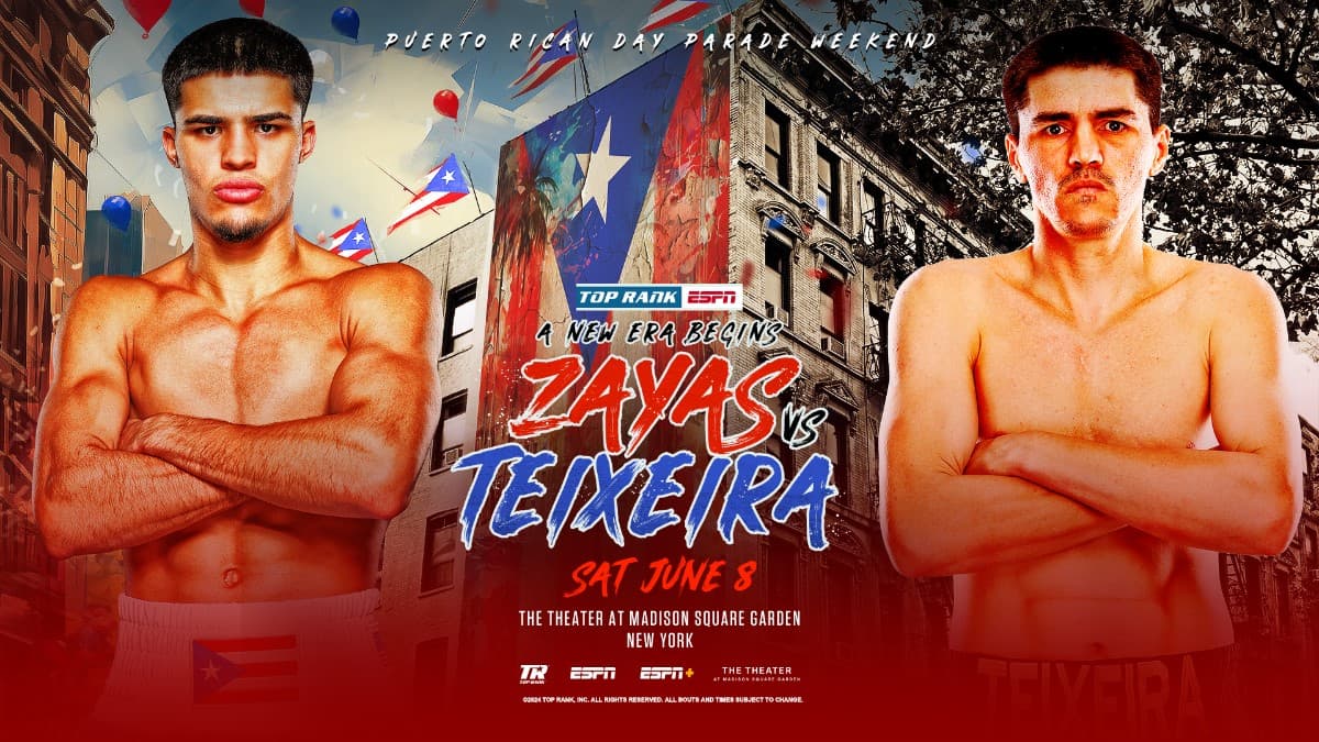 Xander Zayas vs Patrick Teixeira