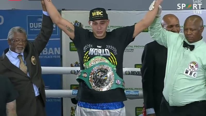 Yamil Peralta WBC Silver Title