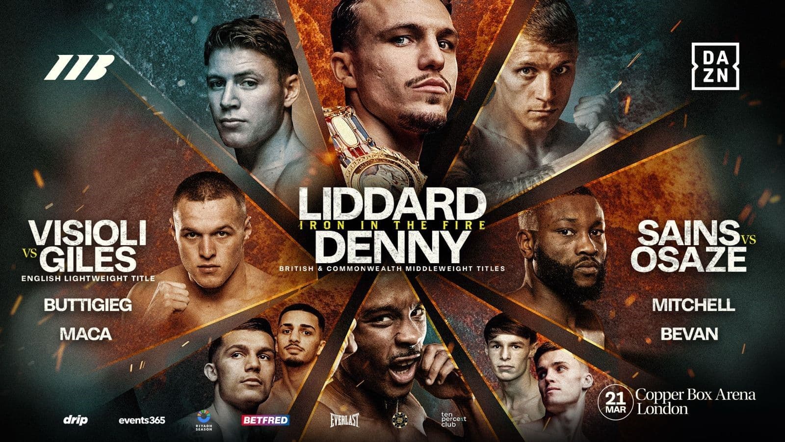 George Liddard vs Tyler Denny