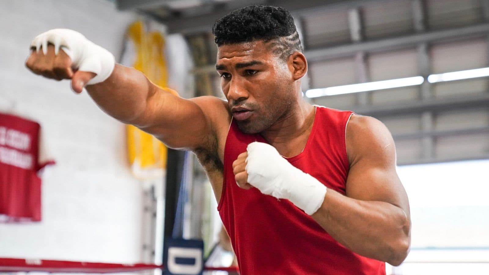 Yuriorkis Gamboa Shadow Boxing