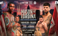 Boxing's youngest world champion to share July 4th homecoming with his two brothers Abdullah Mason returns home for world title defense against Joe Cordina boxrec wiki wbo lightweight world title defence