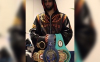 Adam Azim relinquishes his European super lightweight title dalton smith boxrec ebu belt matchroom eddie hearn boxxer ben shalom trainer