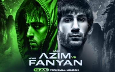 Adam Azim vs Aram Fanyan moved to June 16th boxxer fight date time tv channel undercard venue results reports boxrec tickets how to watch sky sports