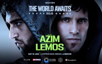 Adam Azim steps up against Gustavo Lemos in the New Year BBC Two BBC iPlayer Saturday, January 31 at the Copper Box Arena tickets boxxer ben shalm ibo world champion in London