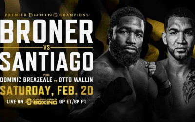 Adrien Broner vs Jovanie Santiago watch full report results who won youtube ko tko points victory win