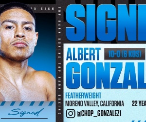 Featherweight prospect Albert “Chop Chop” Gonzalez, trained by Robert Garcia, joins Top Rank boxrc wiki watch full fight highlights ko knockouts rankings world