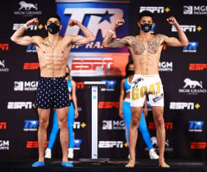 Alex Saucedo vs Sonny Fredrickson official weights and running order