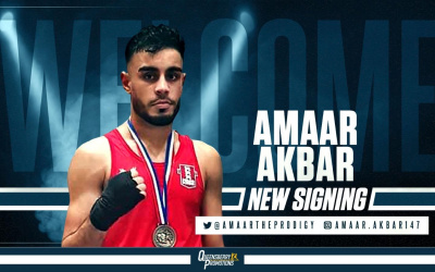 Amaar Akbar becomes latest signing for the Queensberry Promotions stable