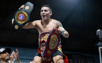 WBA Fedebol and WBO Latino flyweight champion Andres "Crocodile" Campos sets sights on world domination