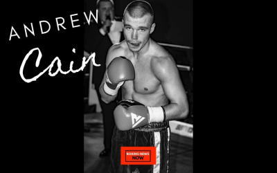 everton red triangle gym paul stevenson signed to Frank Warren unbeaten featherweight Andrew Cain KO wins