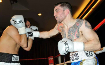 Former British boxer Andy Gatenby begins stunt training to advance acting career