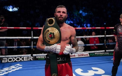 Anthony Cacace stops Leigh Wood in brutal battle round nine ibo world title fight how to watch highlights boxing world rankings apache belfast conlan warrington