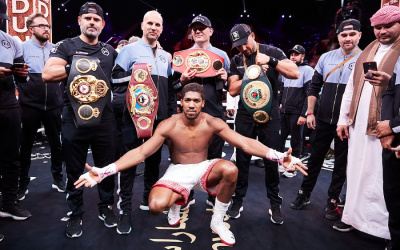 Anthony Joshua made £58million in the past 12 months