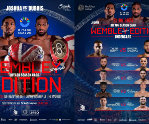 London 'Riyadh Season Card' announced in full headlined by Anthony Joshua vs Daniel Dubois oddschecker predictions who wins betting odds tickets on sale ticketmaster tv channel
