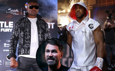 Anthony Joshua tells promoter Eddie Hearn he has no interest in fighting Francis Ngannou wbc world champion rankings who wins next fight december 23 deontay wilder derek chisora who is opponent fighting boxrec watford