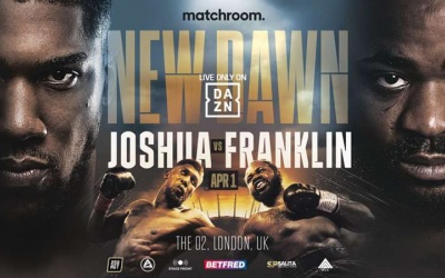 Anthony Joshua faces Jermain Franklin in first fight of new five-year partnership with DAZN boxrec date time tv channel undercard schedule who wins predictions preview oddschecker betting odds