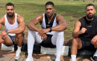 Anthony Joshua breaks silence on social media God kept me in the presence of great men Abdul Lateef kevin ayodele sina ghami how old funeral service london mosque