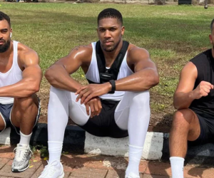 Anthony Joshua breaks silence on social media God kept me in the presence of great men Abdul Lateef kevin ayodele sina ghami how old funeral service london mosque