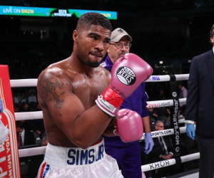 Anthony Sims Jr vs Roamer Alexis Angulo first pro title fight WBO Latino super middleweight