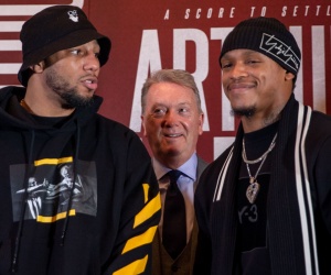 Lyndon Arthur, Anthony Yarde, and trainers Tunde and Pat all argue over what was said after first fight rematch who won oddschecker 