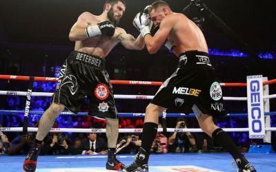 Artur Beterbiev KOs Oleksandr Gvozdyk 10th round TKO result report win won