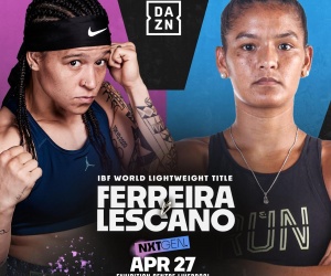 Brazilian star Beatriz Ferreira aims to make history against Yanina del Carmen Lescano in IBF World title fight boxrec fight time date tv channe wiki predictions oddschecker