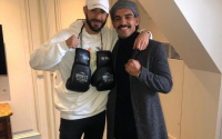Real Madrid star Karim Benzema backs former Red Star striker Bilel Jkitou to beat Sam Eggington boxrec fight time date tv channel 5 when is it