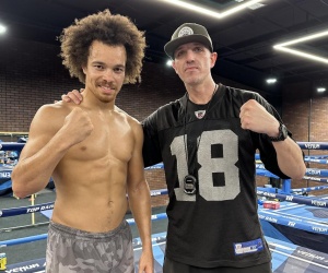 Don King’s rising welterweight star Blair "The Flair" Cobbs teams up with esteemed coach boxrec watch full fight highlights amateur career record professional