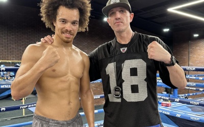 Don King’s rising welterweight star Blair "The Flair" Cobbs teams up with esteemed coach boxrec watch full fight highlights amateur career record professional